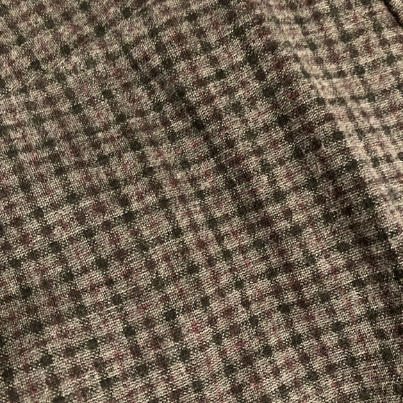 Plaid LOFT pull-on trousers, large - Picture 2 of 5